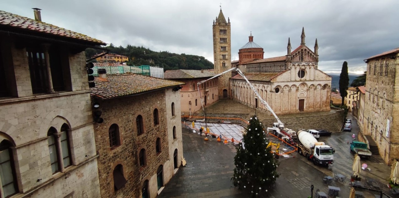 Proseguono i lavori di riqualificazione in piazza Garibaldi