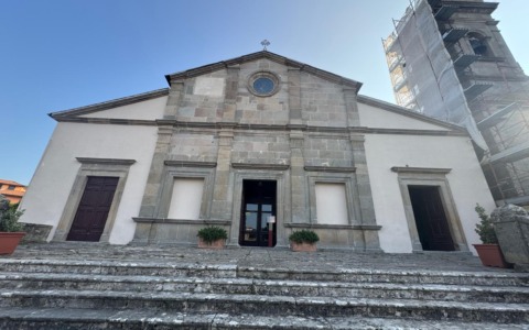 Restauro e benedizione per la chiesa della Madonna dell’Incoronata di Arcidosso