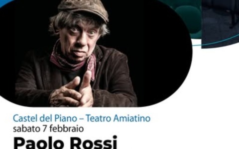 Paolo Rossi al Teatro amiatino con “Stand Up Classic”