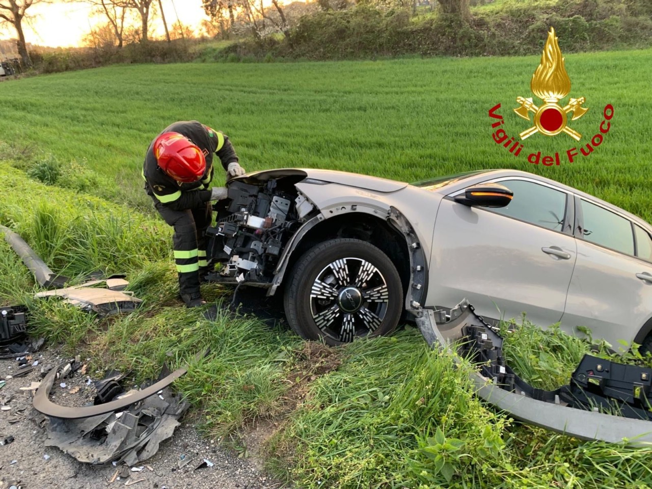 Incidente stradale a Manciano: un ferito lieve