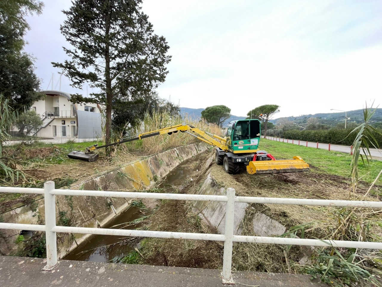 Intervento del Consorzio di Bonifica 6 Toscana Sud sul fosso Bocca d’Oro a Monte Argentario